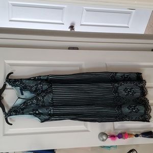 Mario Balthazar Black Lace Dress